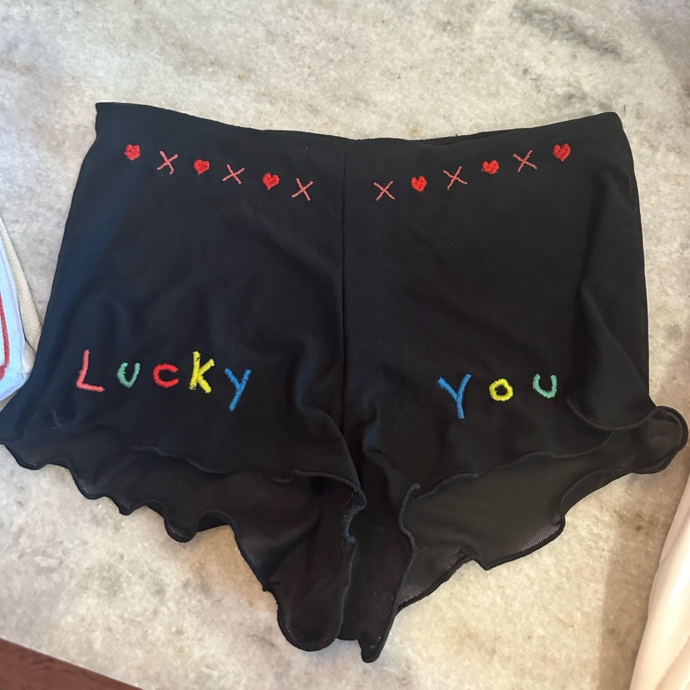 Only hearts lucky you shorts